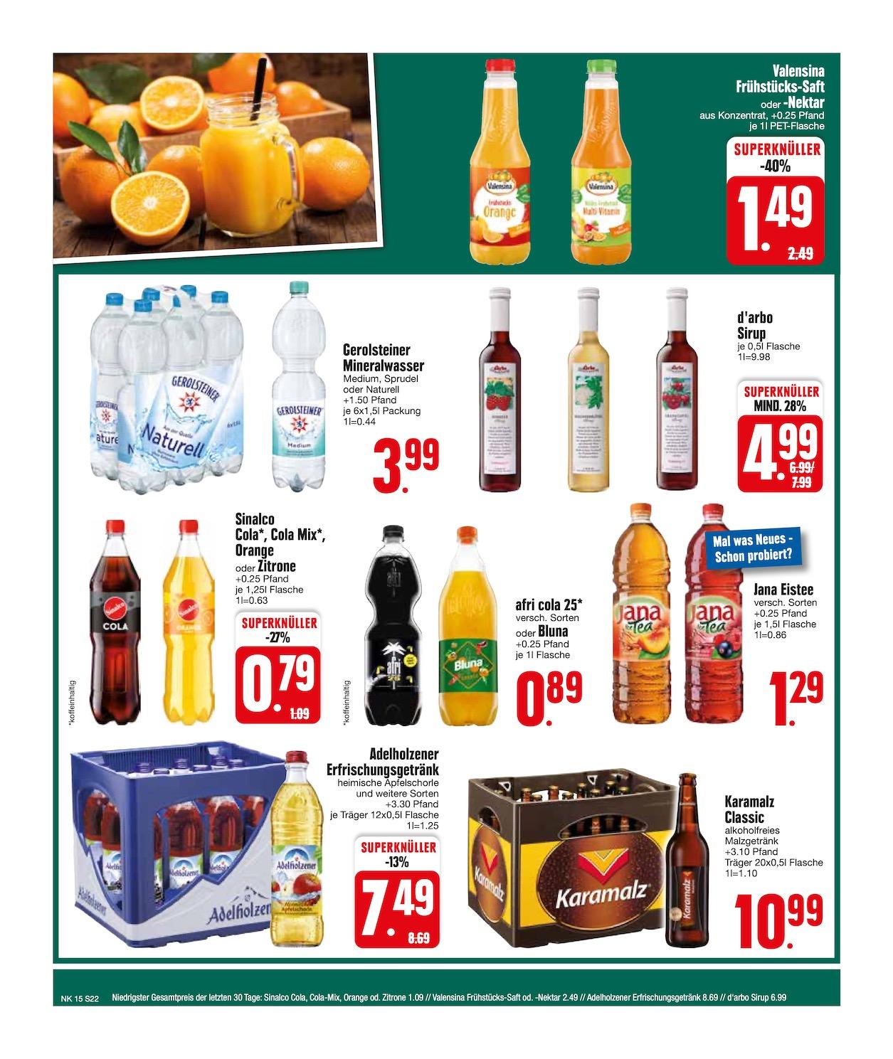 Edeka Prospekt ab Montag - Bayern Süd Seite 22