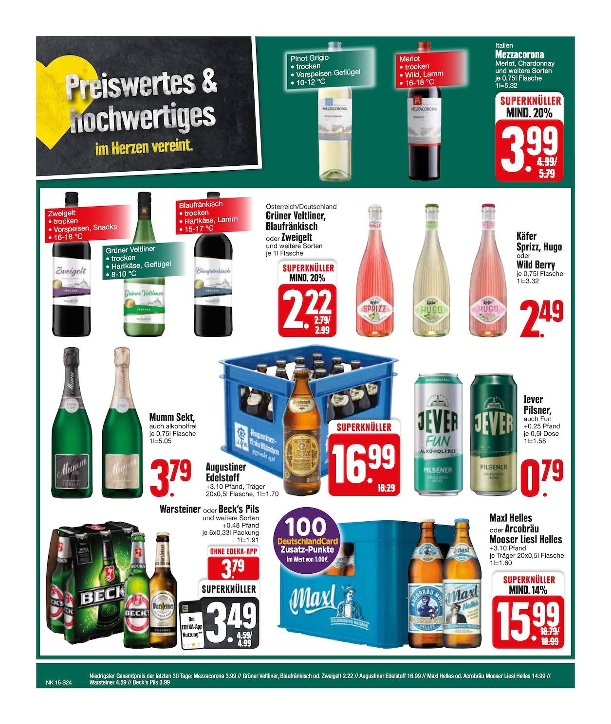 Edeka Prospekt ab Montag - Bayern Süd Seite 24