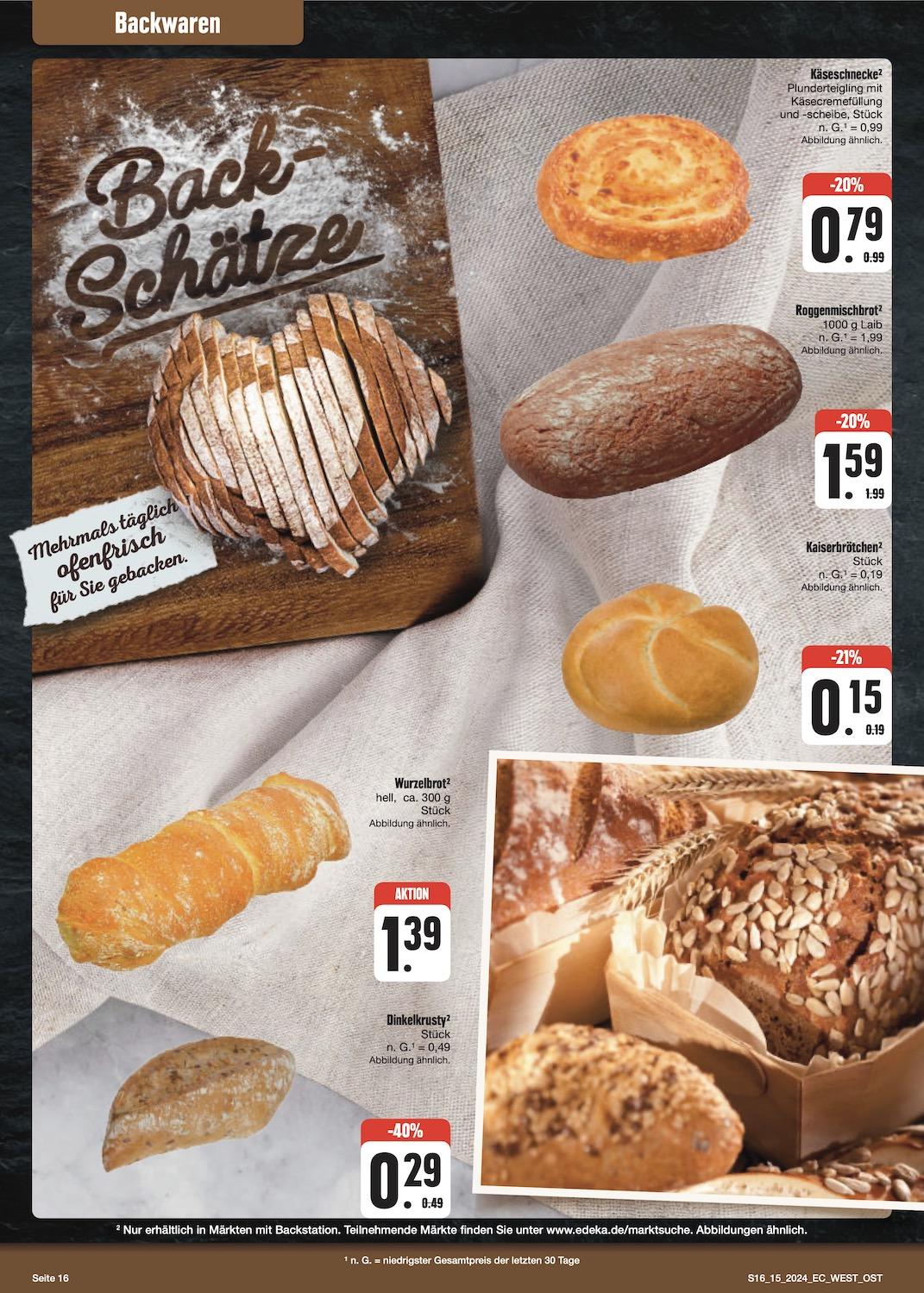 Edeka Prospekt ab Montag - Bayern Nord Seite 16
