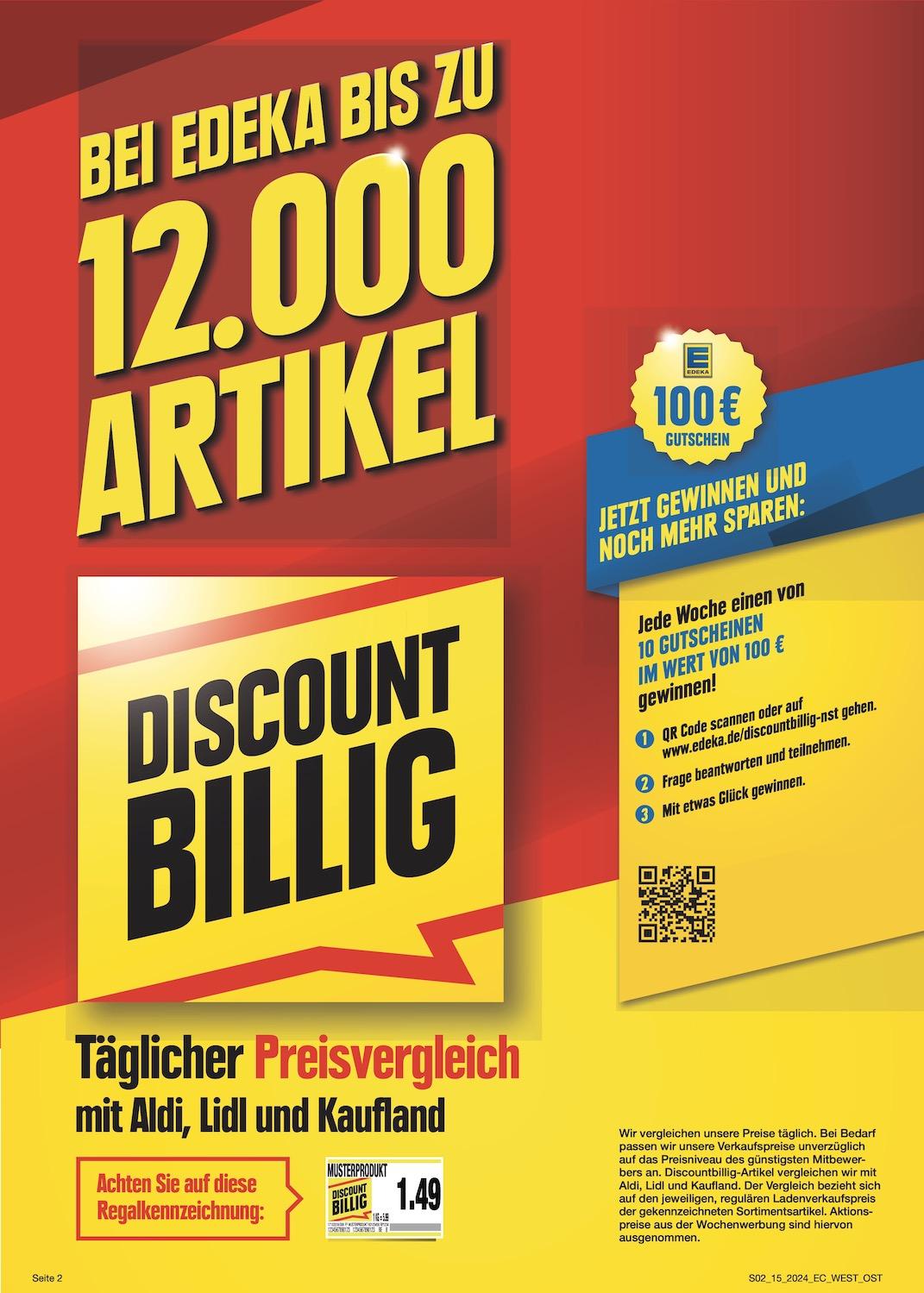 Edeka Prospekt ab Montag - Bayern Nord Seite 2