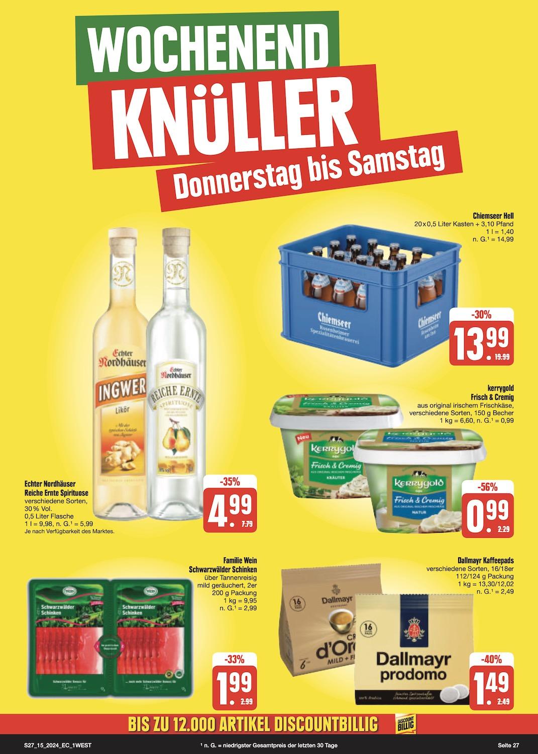 Edeka Prospekt ab Montag - Bayern Nord Seite 27