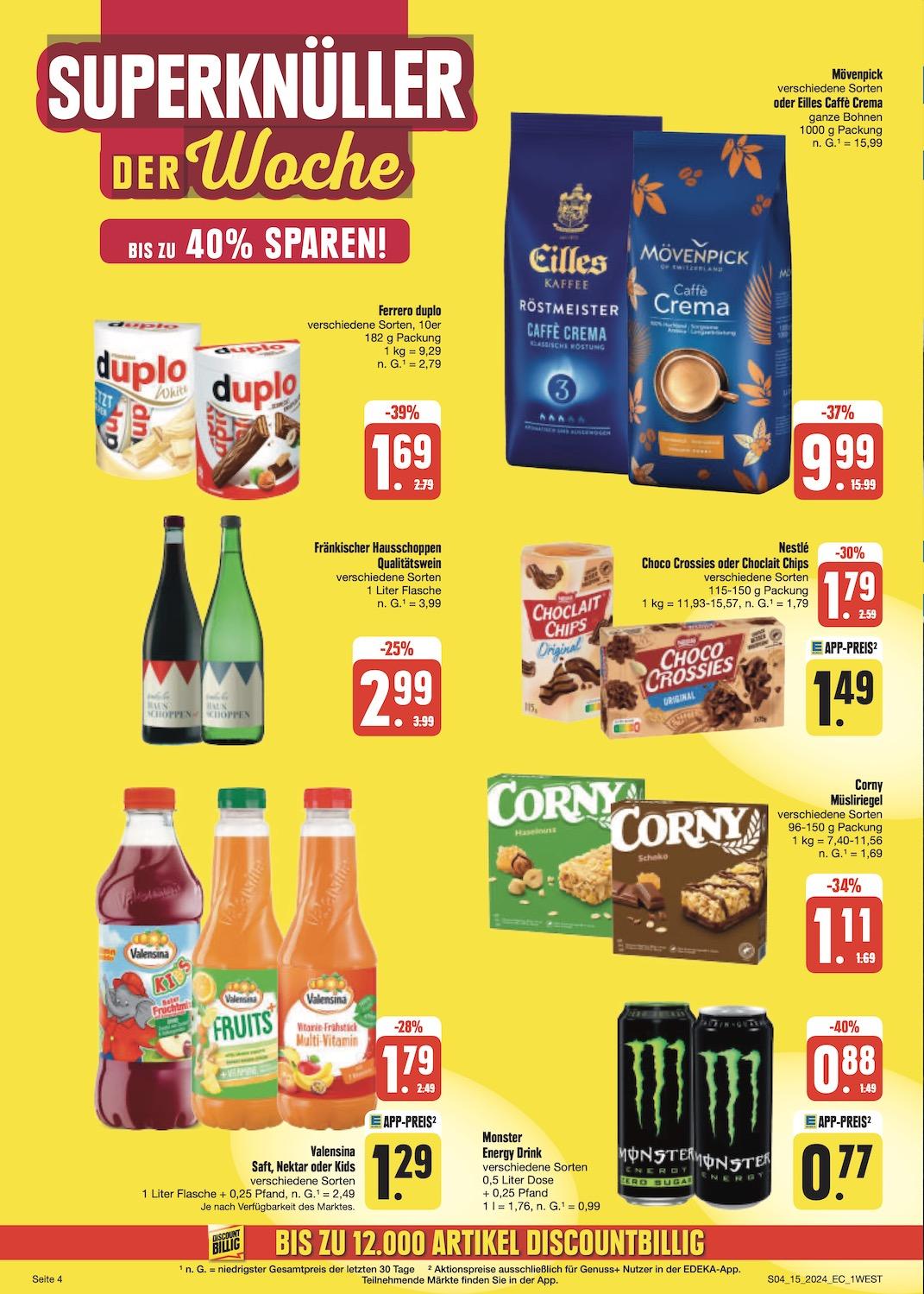 Edeka Prospekt ab Montag - Bayern Nord Seite 4