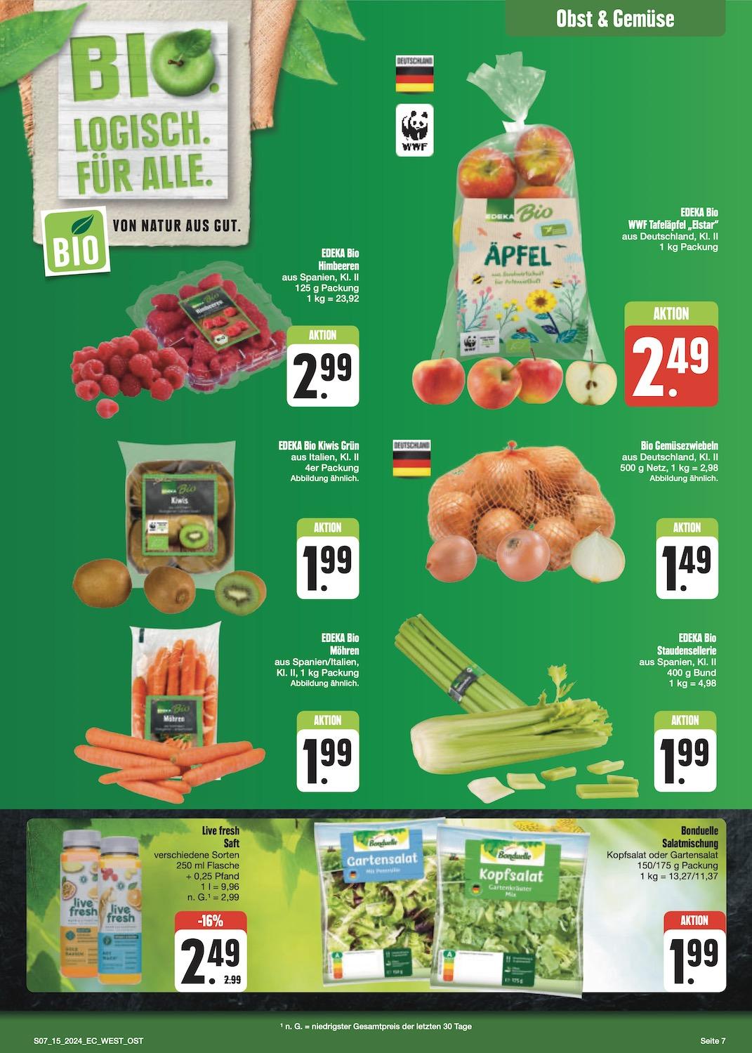 Edeka Prospekt ab Montag - Bayern Nord Seite 7