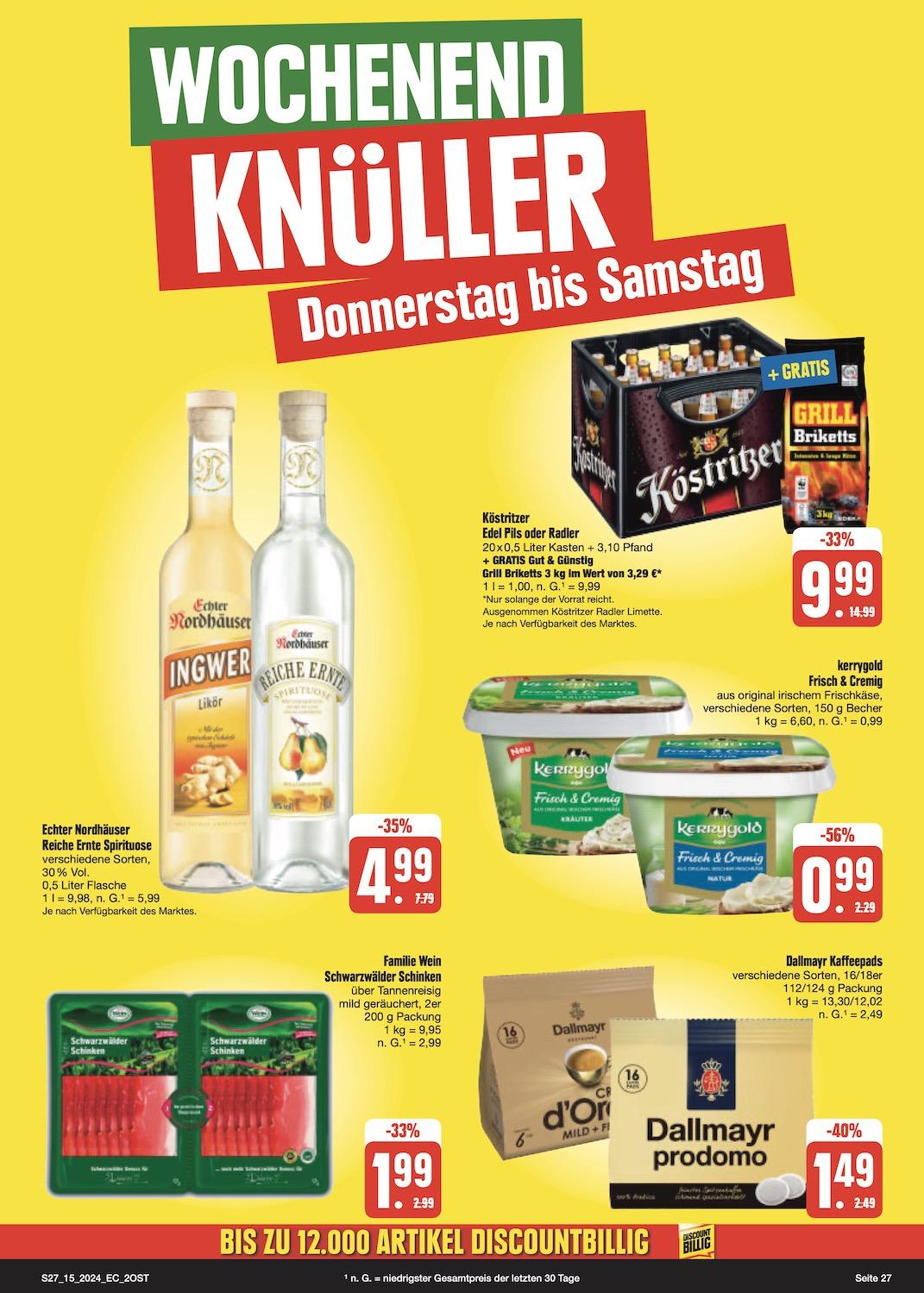 Edeka Prospekt ab Montag - Sachsen Seite 27
