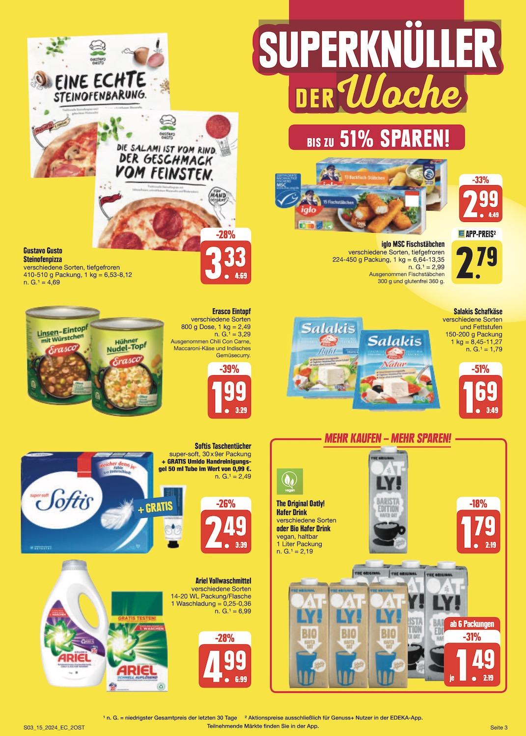 Edeka Prospekt ab Montag - Sachsen Seite 3