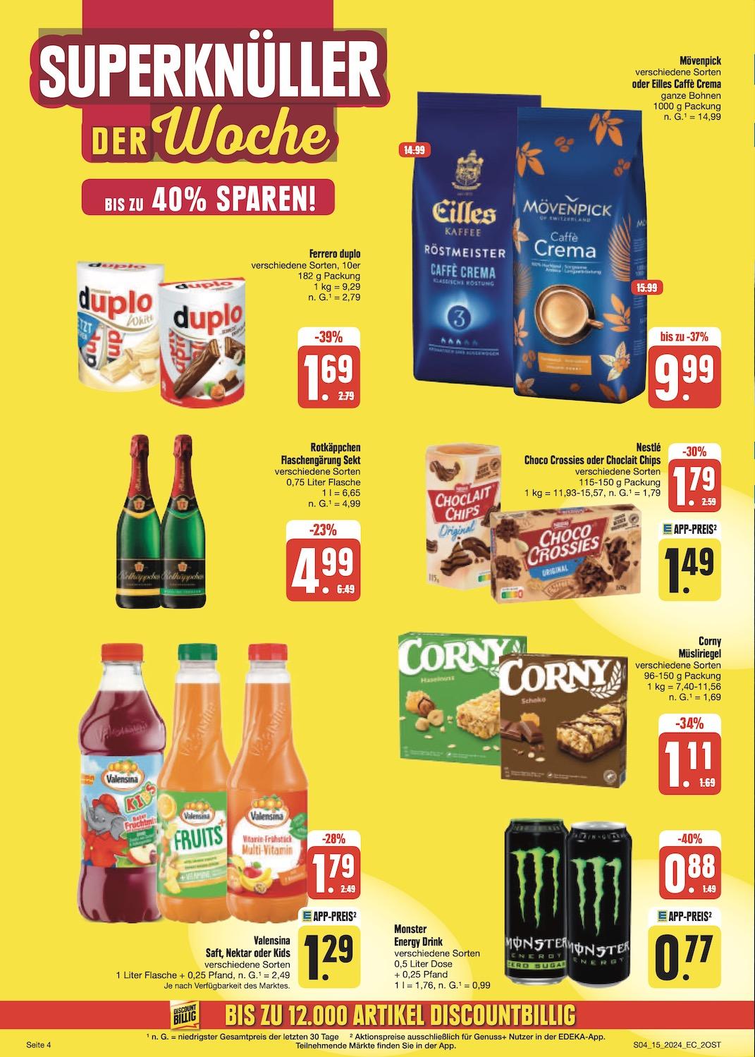 Edeka Prospekt ab Montag - Sachsen Seite 4