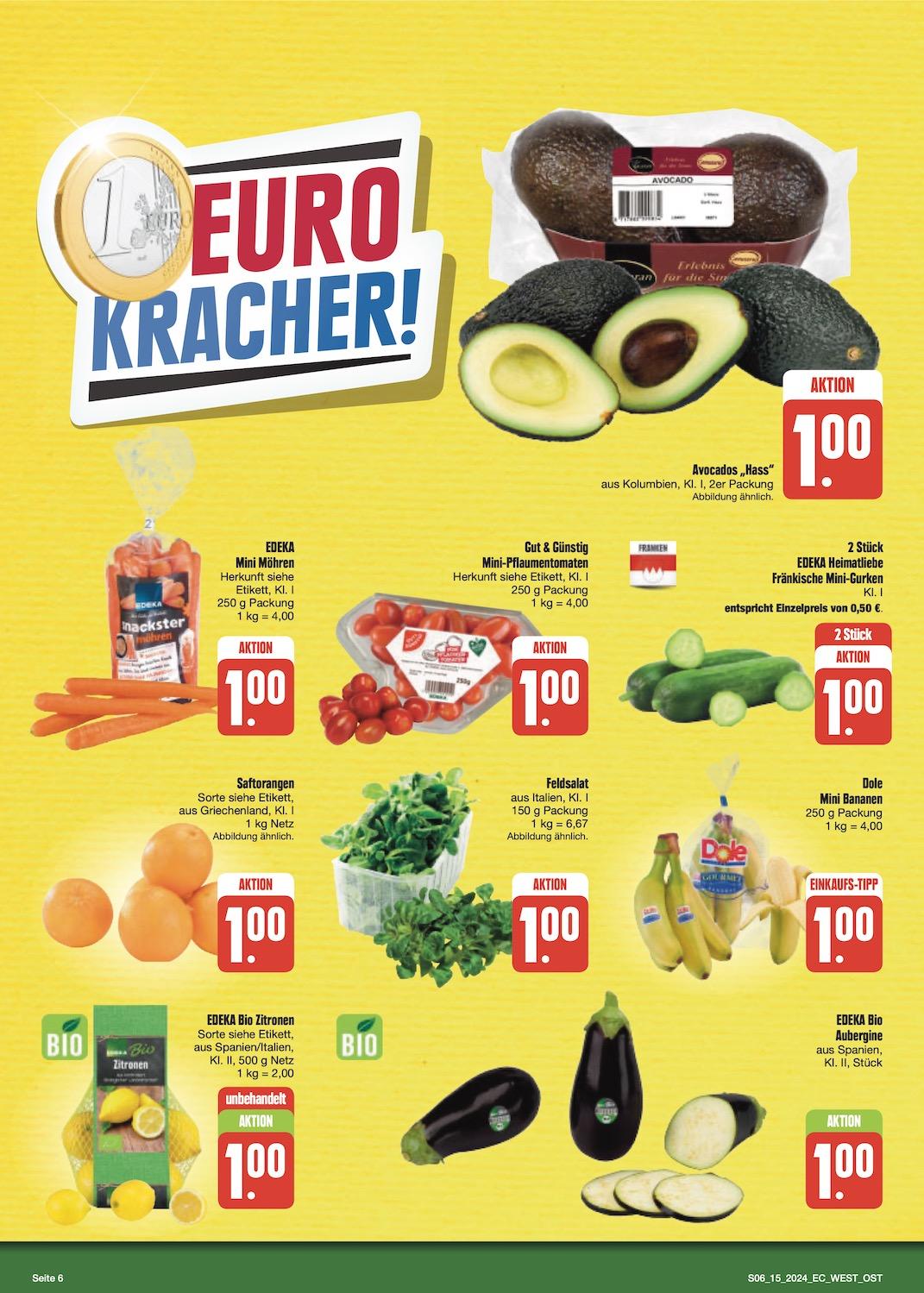 Edeka Prospekt ab Montag - Sachsen Seite 6