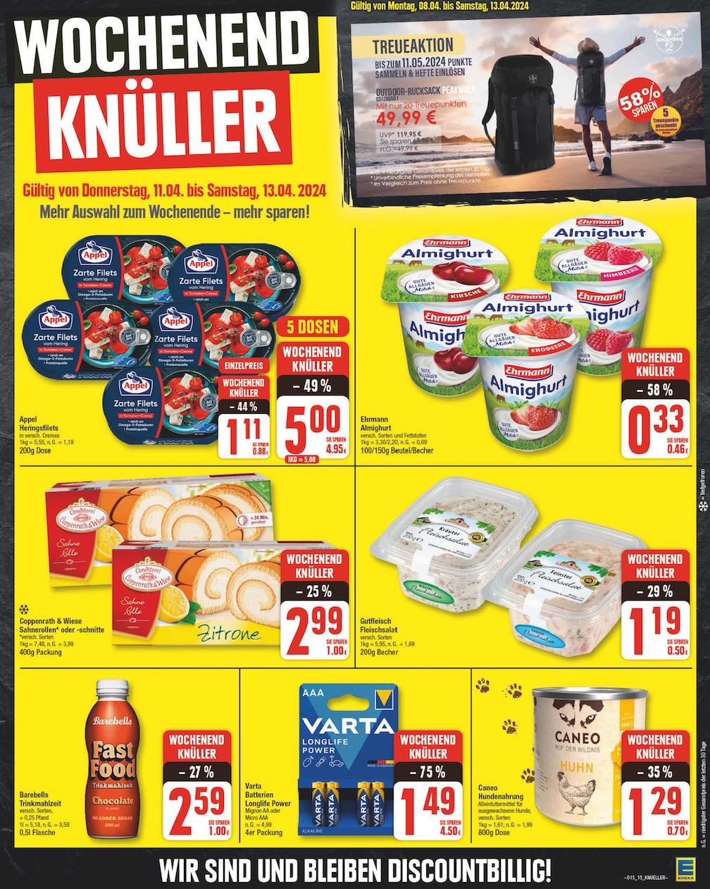 Edeka Prospekt ab Montag - Berlin Seite 15