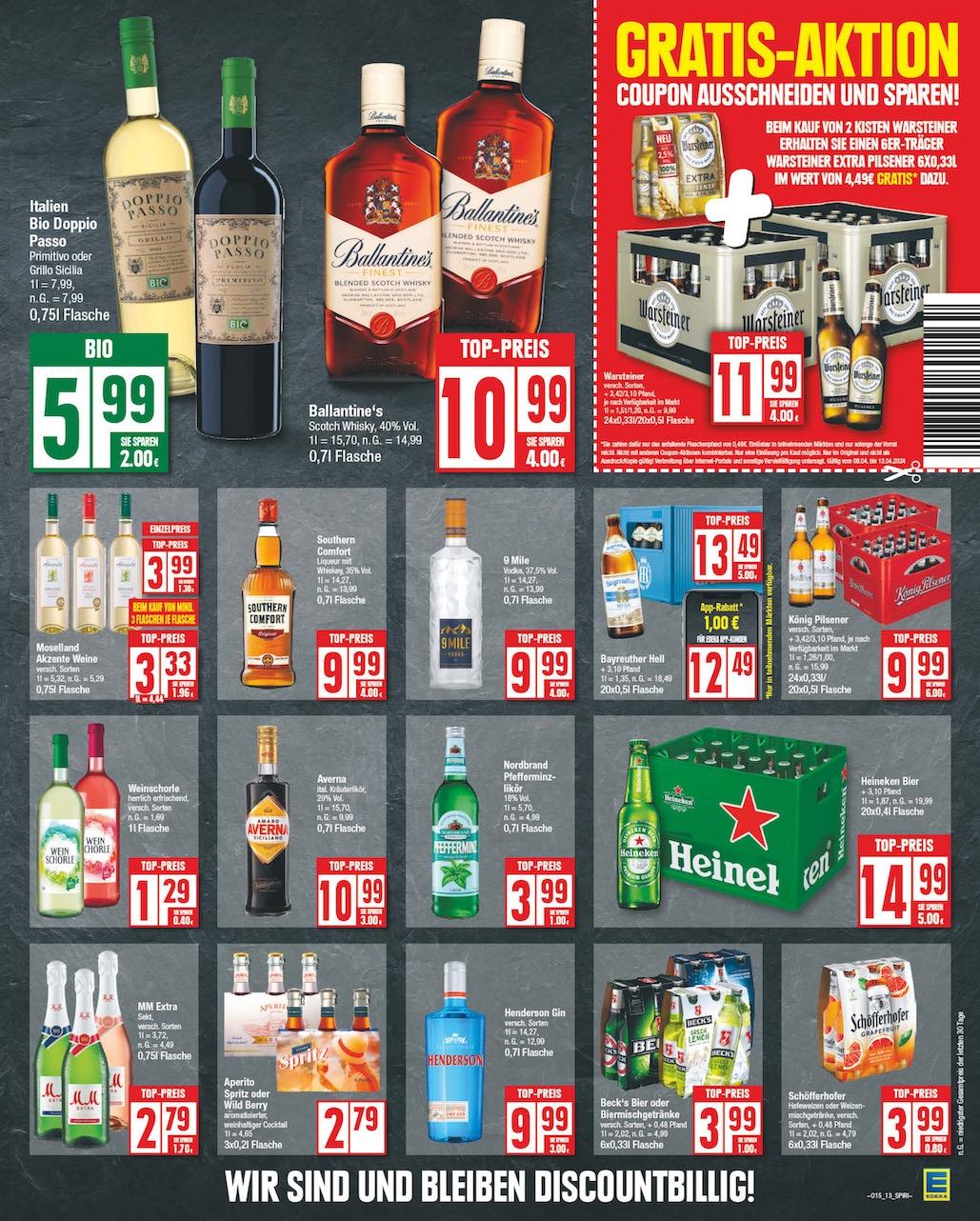 Edeka Prospekt ab Montag - Brandenburg Seite 13