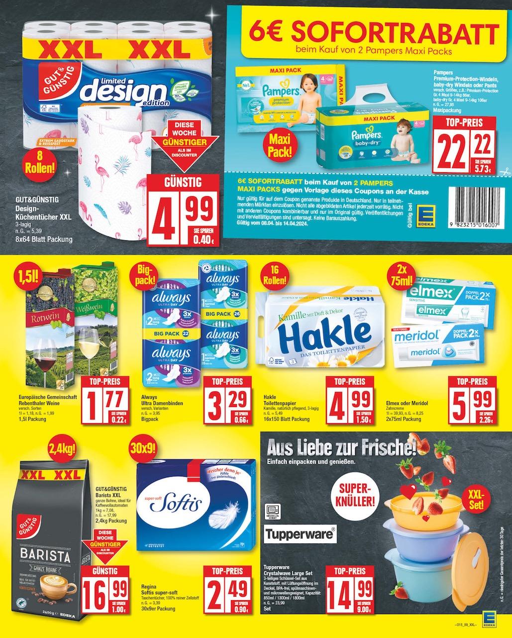 Edeka Prospekt ab Montag - Brandenburg Seite 9