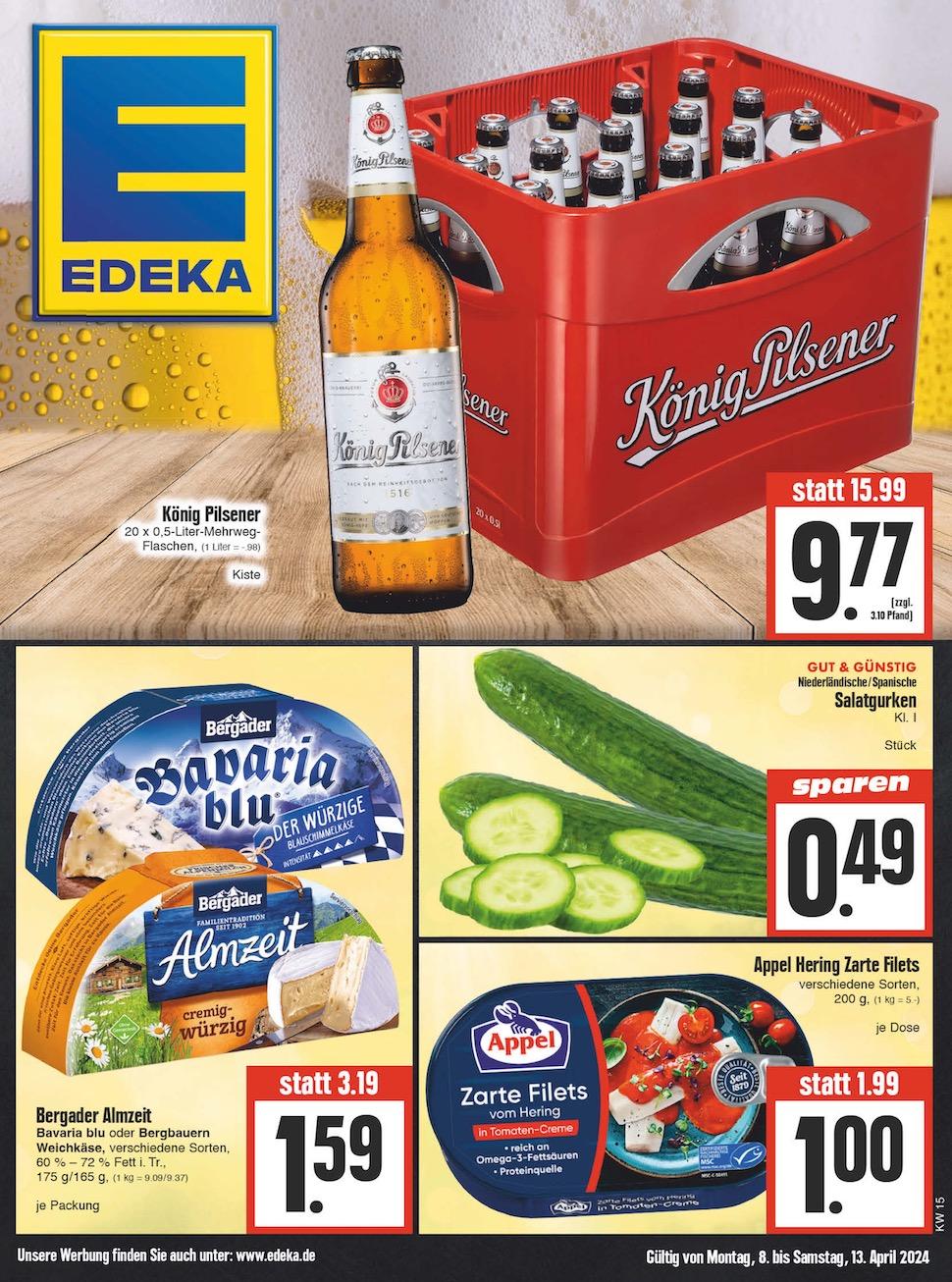 Edeka Prospekt ab Montag - Thüringen Seite 1