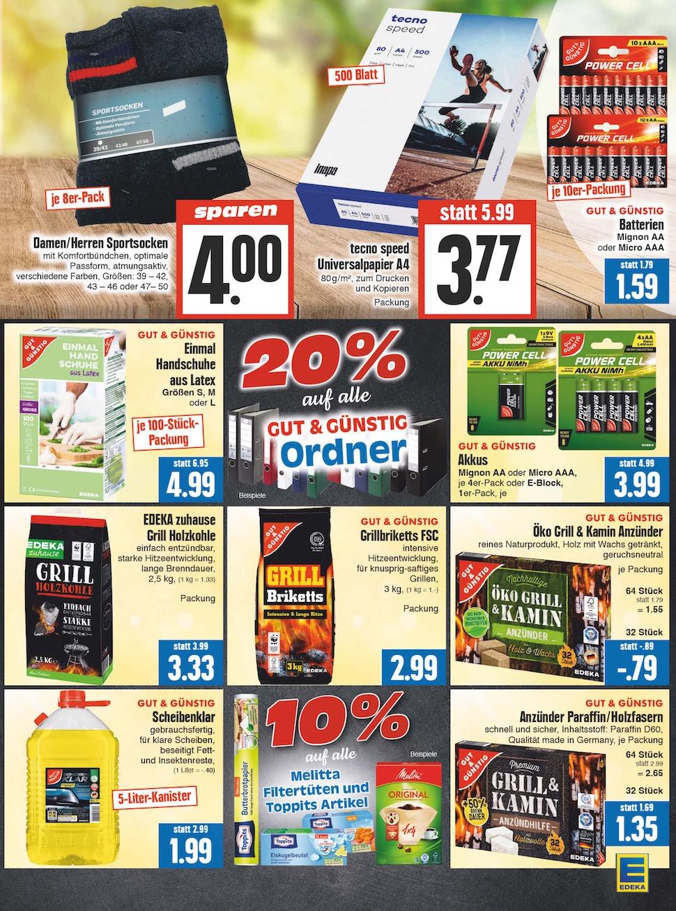 Edeka Prospekt ab Montag - Thüringen Seite 15