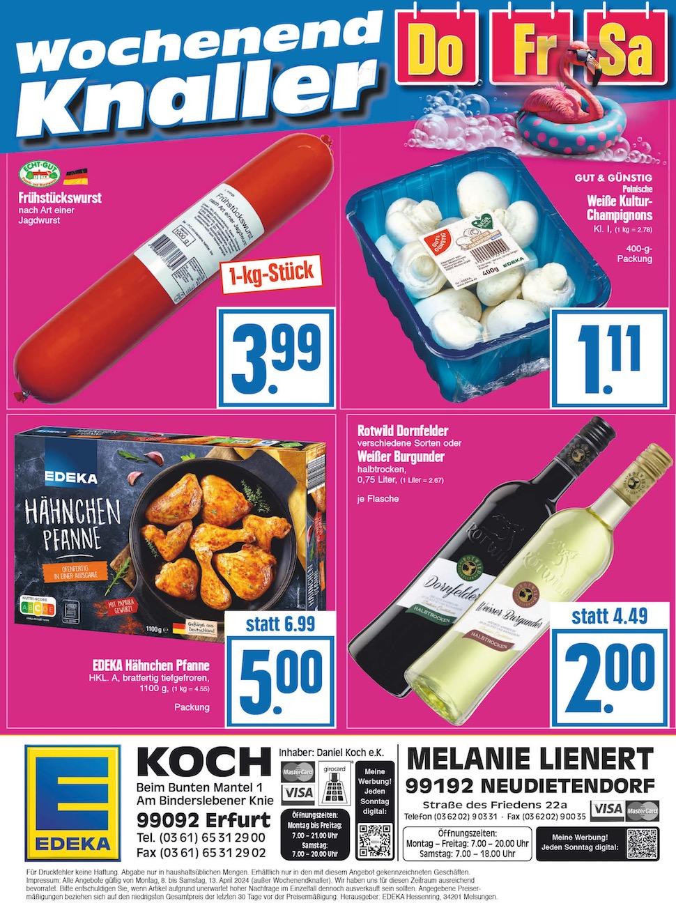 Edeka Prospekt ab Montag - Thüringen Seite 20