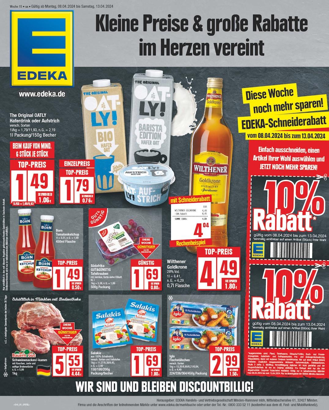 Edeka Prospekt ab Montag - Sachsen-Anhalt Seite 1