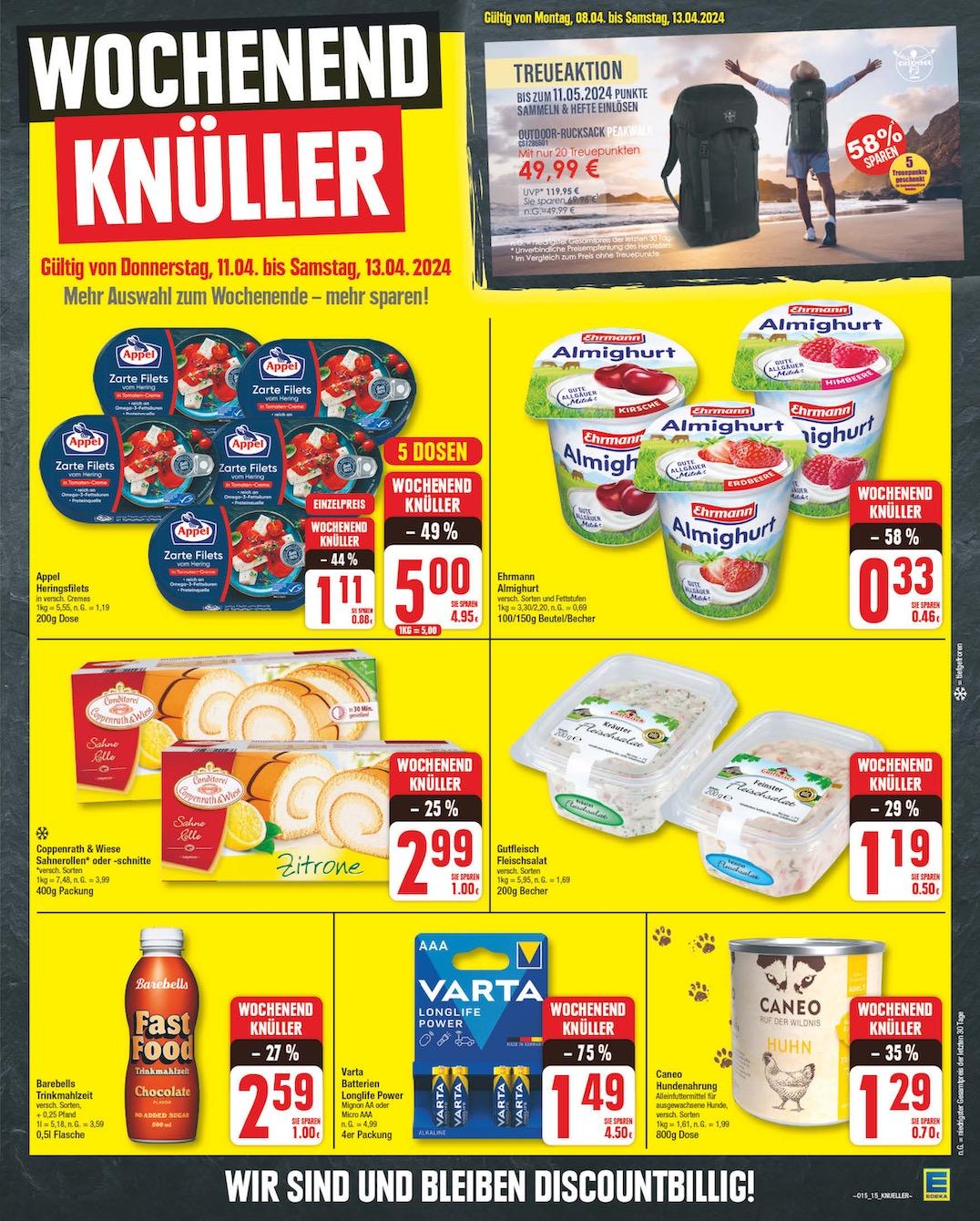 Edeka Prospekt ab Montag - Sachsen-Anhalt Seite 15