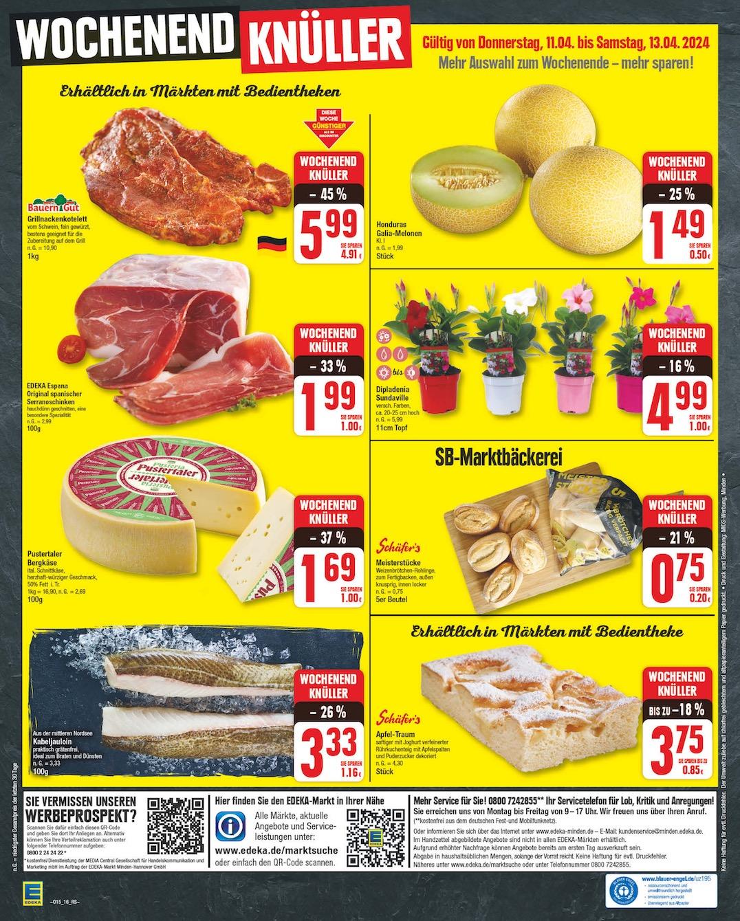 Edeka Prospekt ab Montag - Sachsen-Anhalt Seite 16