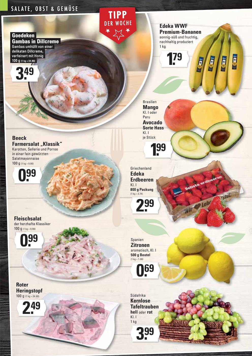 Edeka Prospekt ab Montag - Hamburg Seite 4