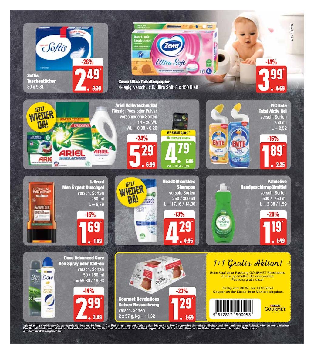 Edeka Prospekt ab Montag - Schleswig - Holstein Seite 17