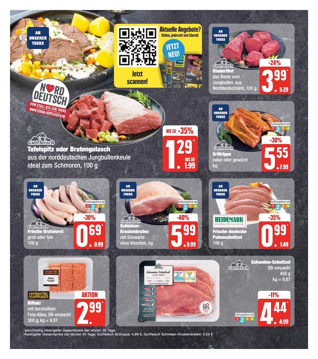 Edeka Prospekt ab Montag - Schleswig - Holstein Seite 8