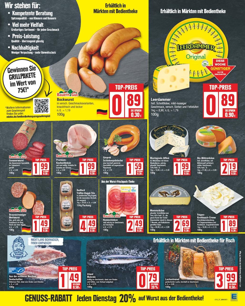 Edeka Prospekt ab Montag - Niedersachsen Seite 7