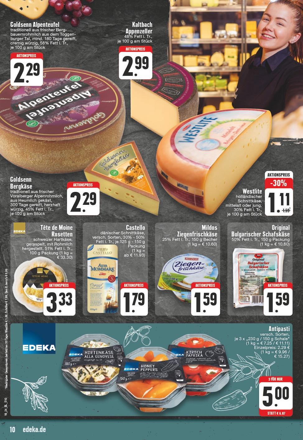 Edeka Prospekt ab Montag - Nordrhein - Westfalen Seite 10