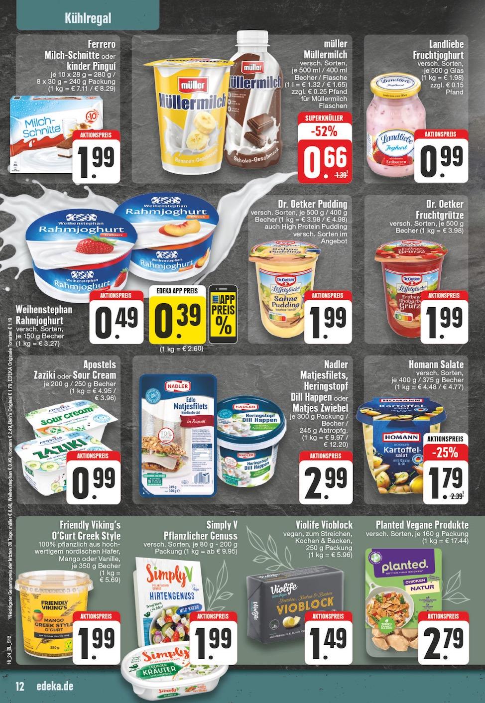 Edeka Prospekt ab Montag - Nordrhein - Westfalen Seite 12