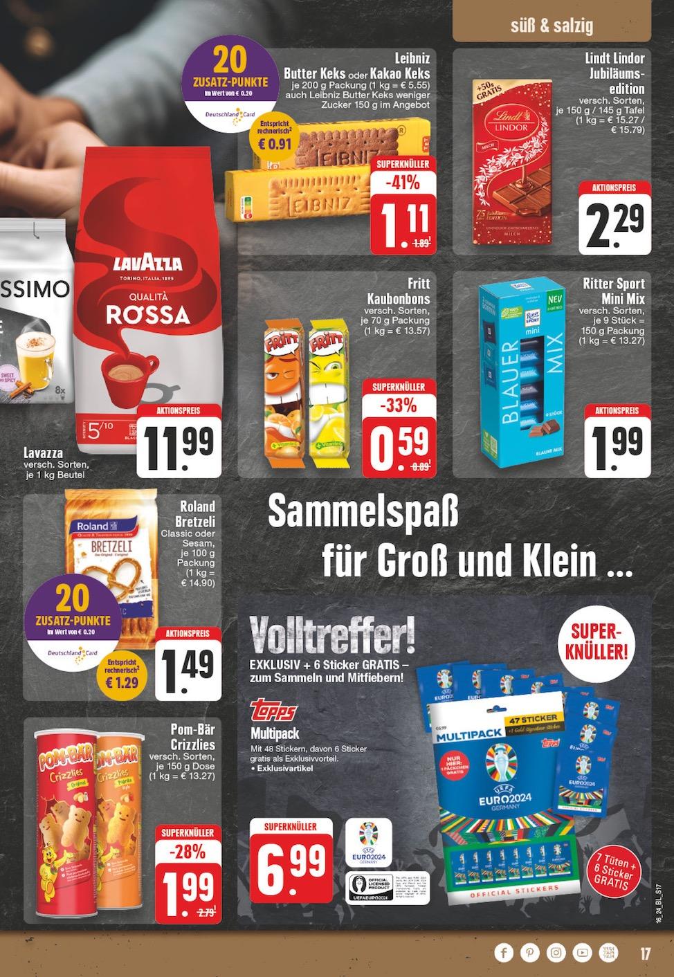 Edeka Prospekt ab Montag - Nordrhein - Westfalen Seite 17