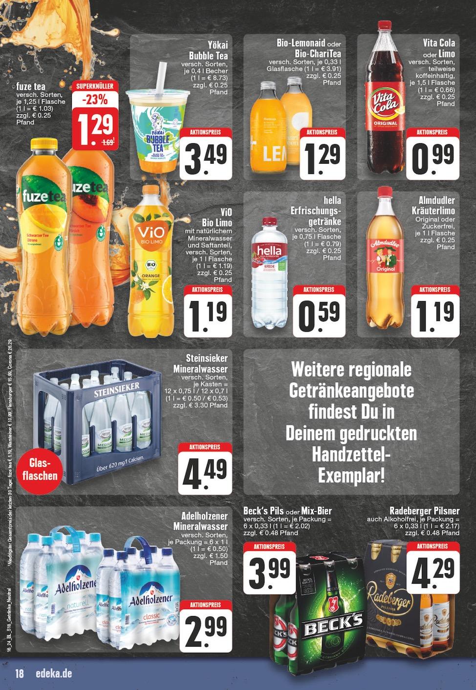 Edeka Prospekt ab Montag - Nordrhein - Westfalen Seite 18