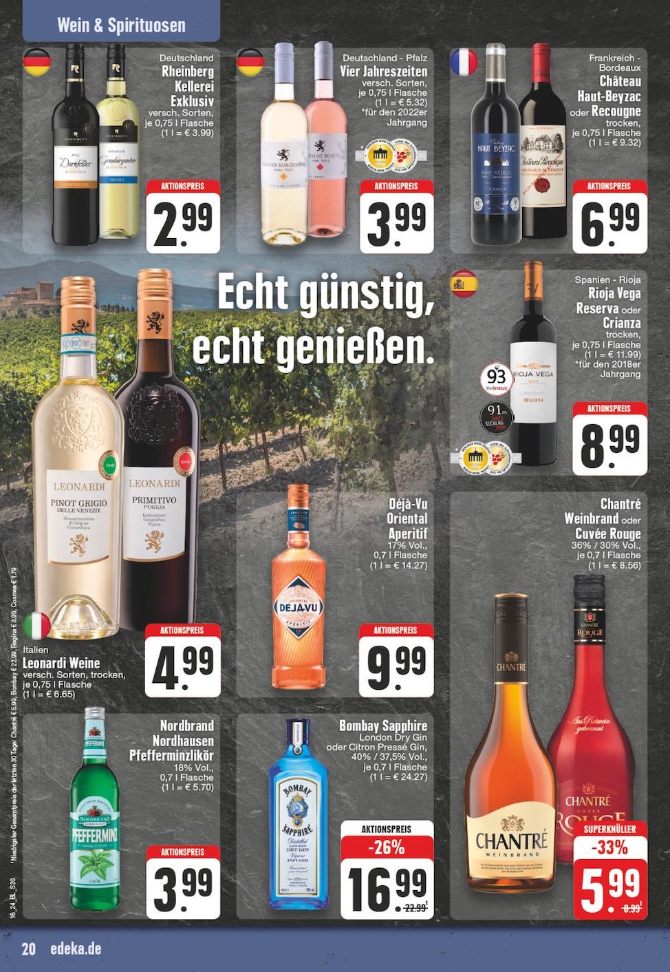 Edeka Prospekt ab Montag - Nordrhein - Westfalen Seite 20