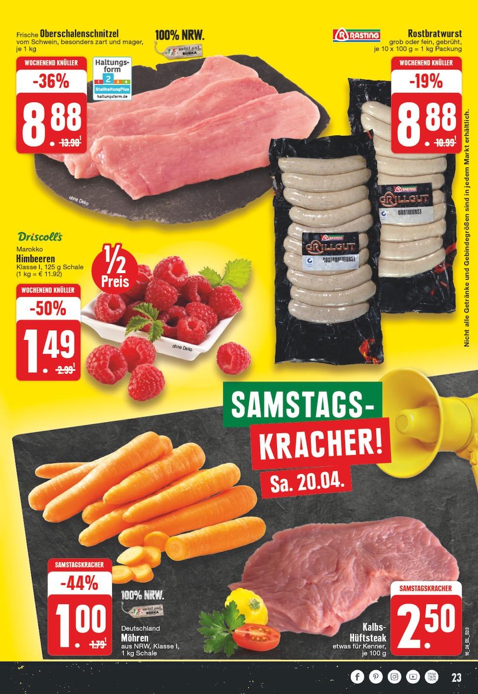 Edeka Prospekt ab Montag - Nordrhein - Westfalen Seite 23