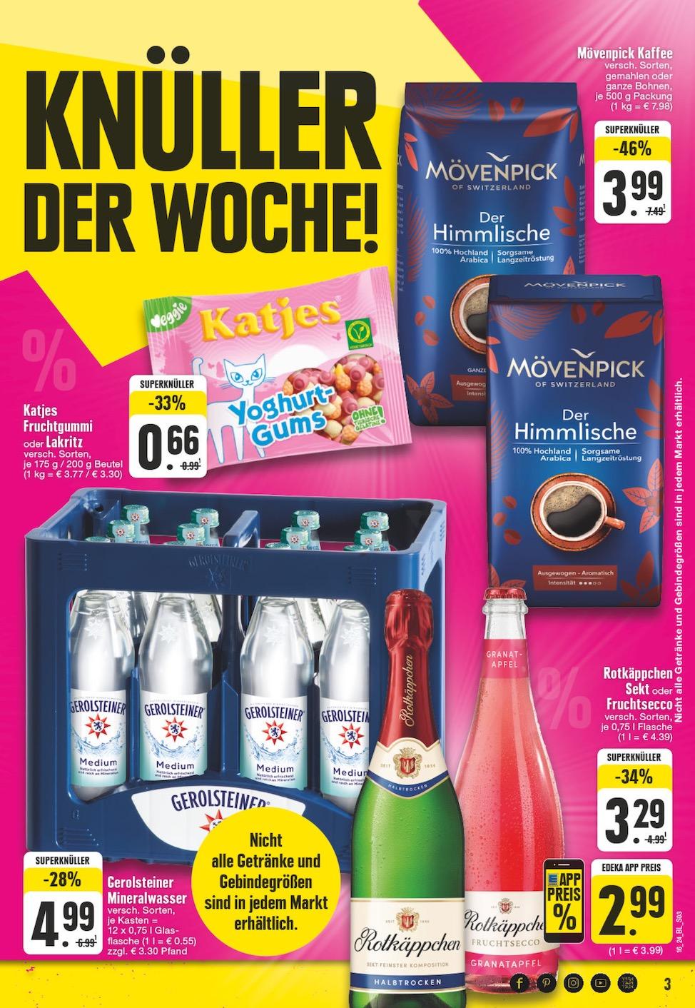 Edeka Prospekt ab Montag - Nordrhein - Westfalen Seite 3
