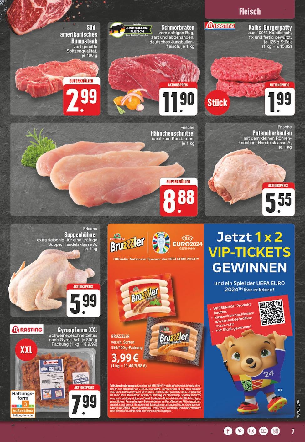 Edeka Prospekt ab Montag - Nordrhein - Westfalen Seite 7