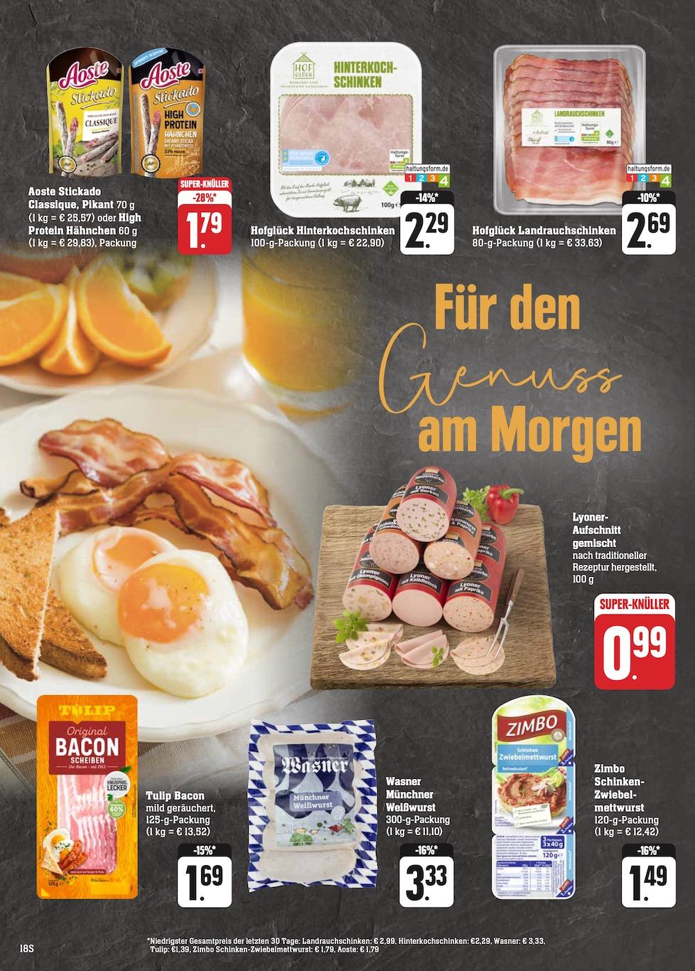 Edeka Prospekt ab Montag - Hessen Seite 18