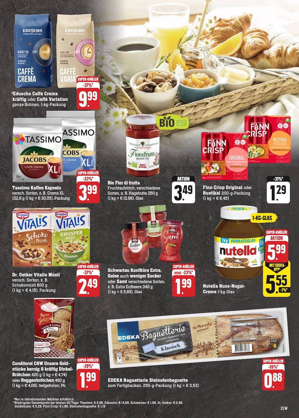 Edeka Prospekt ab Montag - Hessen Seite 21