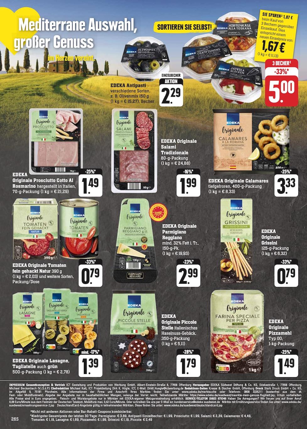 Edeka Prospekt ab Montag - Hessen Seite 26