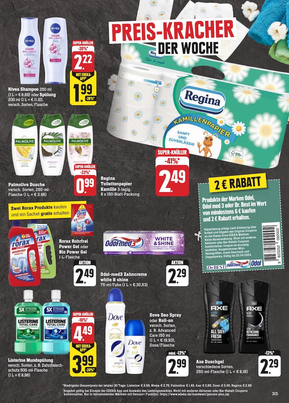 Edeka Prospekt ab Montag - Hessen Seite 31