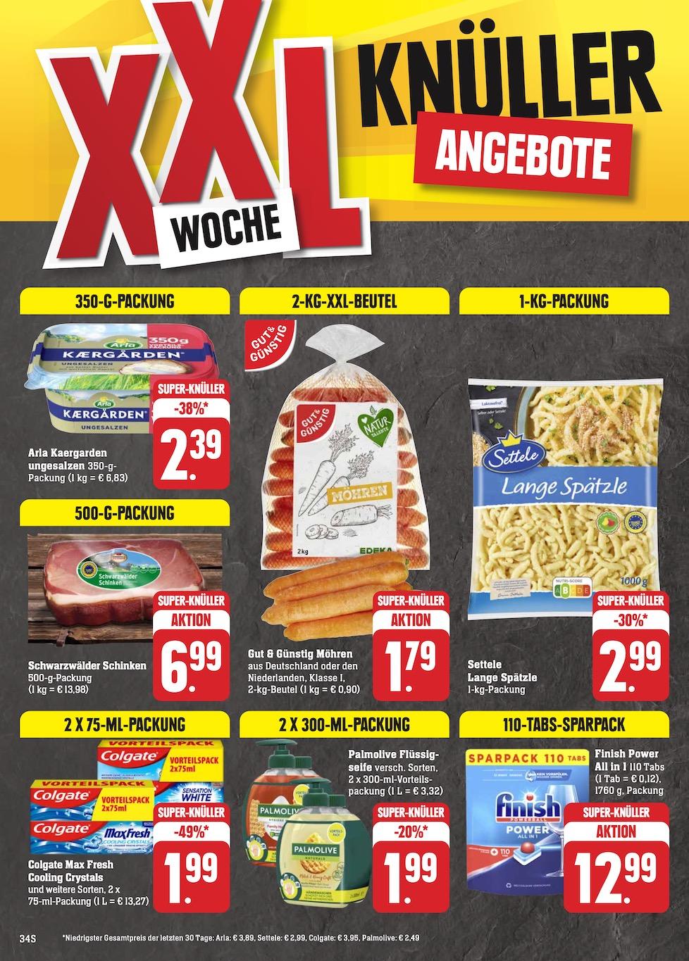 Edeka Prospekt ab Montag - Hessen Seite 34