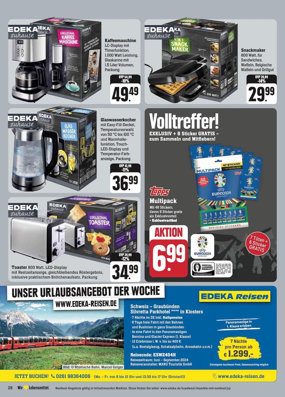 Edeka Prospekt ab Montag - Rheinland - Pfalz Seite 34