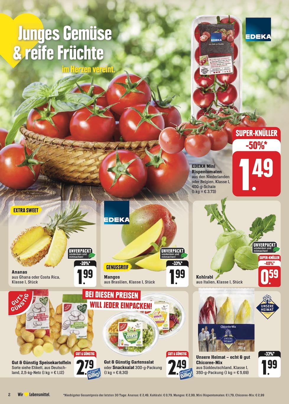 Edeka Prospekt ab Montag - Baden - Württemberg Seite 2