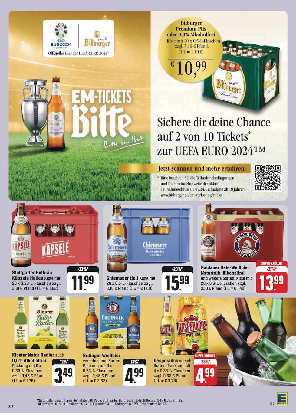 Edeka Prospekt ab Montag - Baden - Württemberg Seite 27
