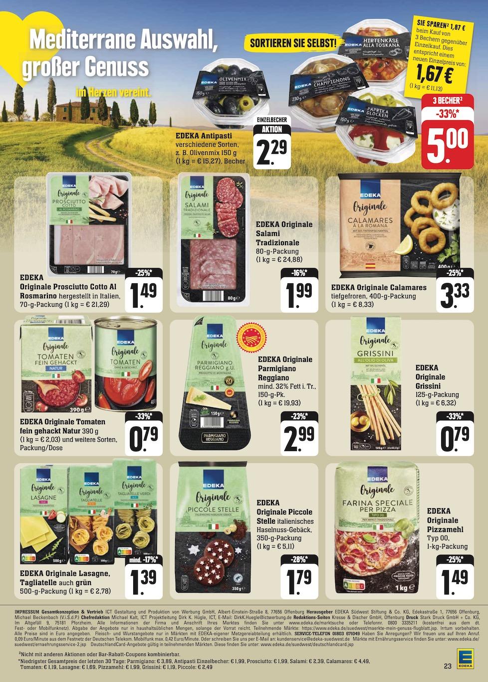Edeka Prospekt ab Montag - Baden - Württemberg Seite 29