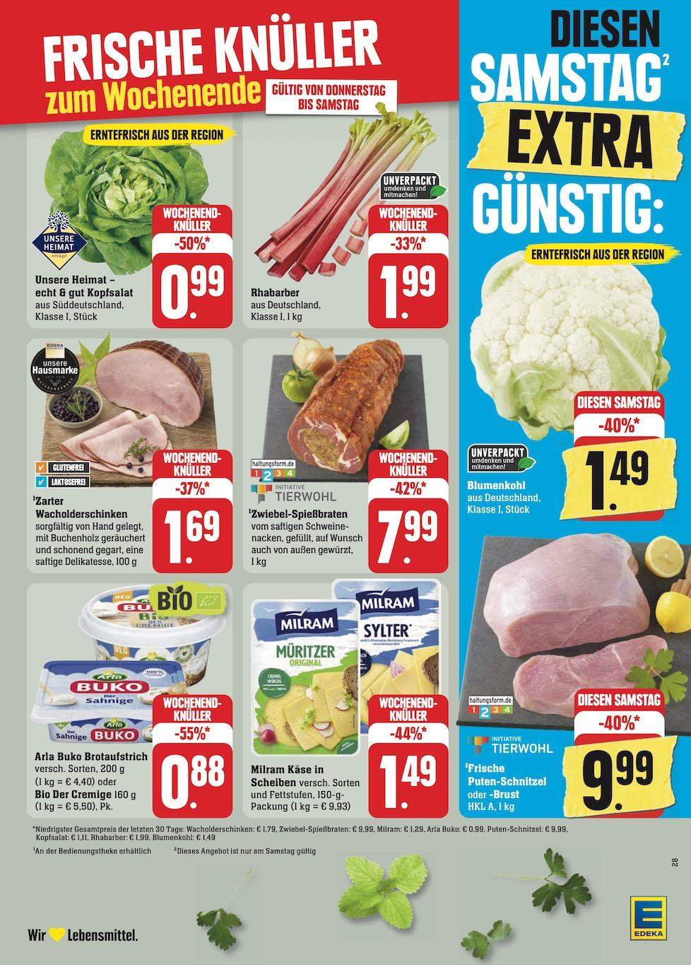 Edeka Prospekt ab Montag - Baden - Württemberg Seite 34