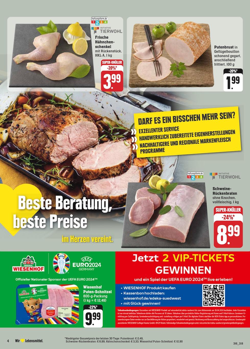Edeka Prospekt ab Montag - Baden - Württemberg Seite 4