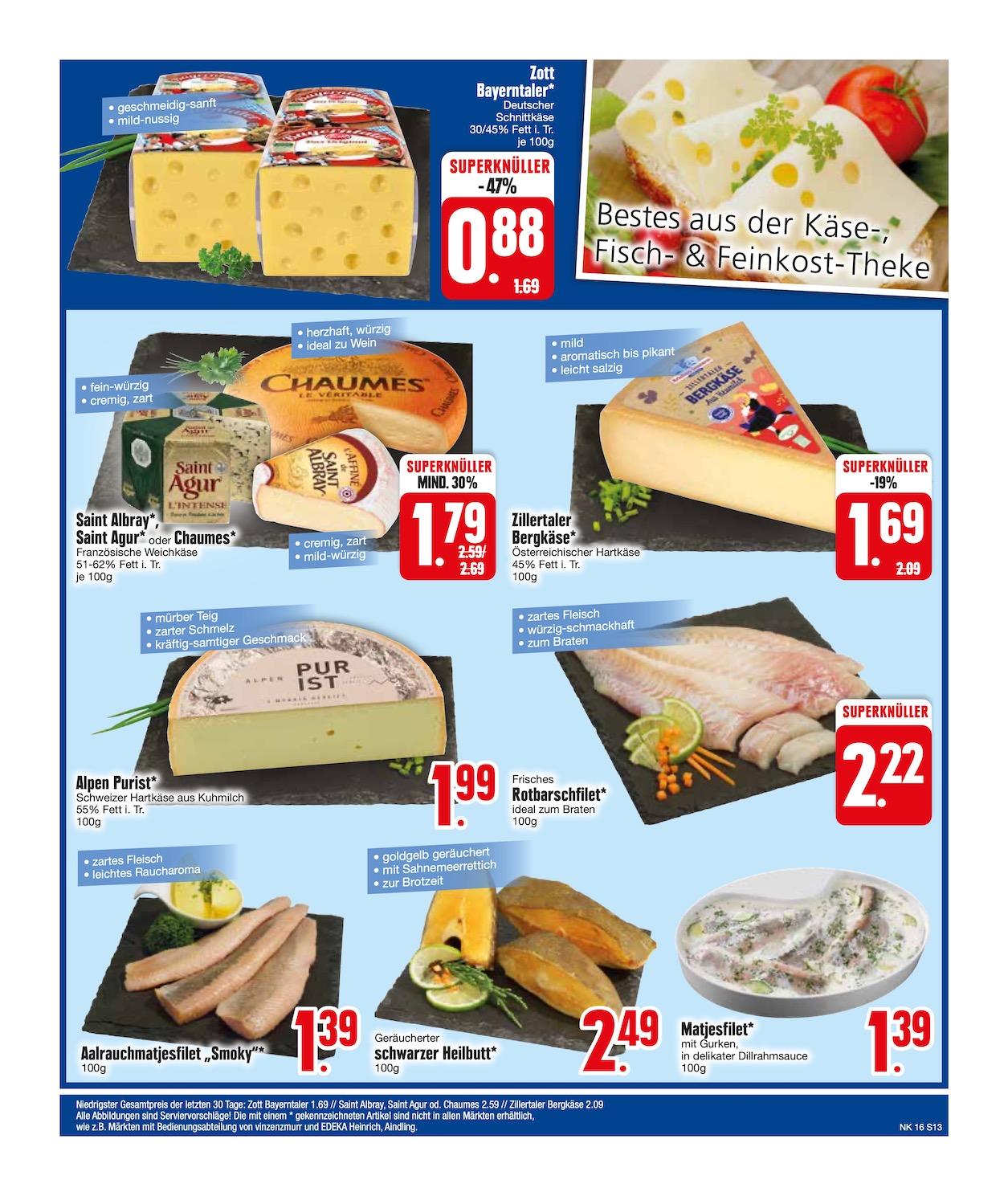 Edeka Prospekt ab Montag - Bayern Süd Seite 13
