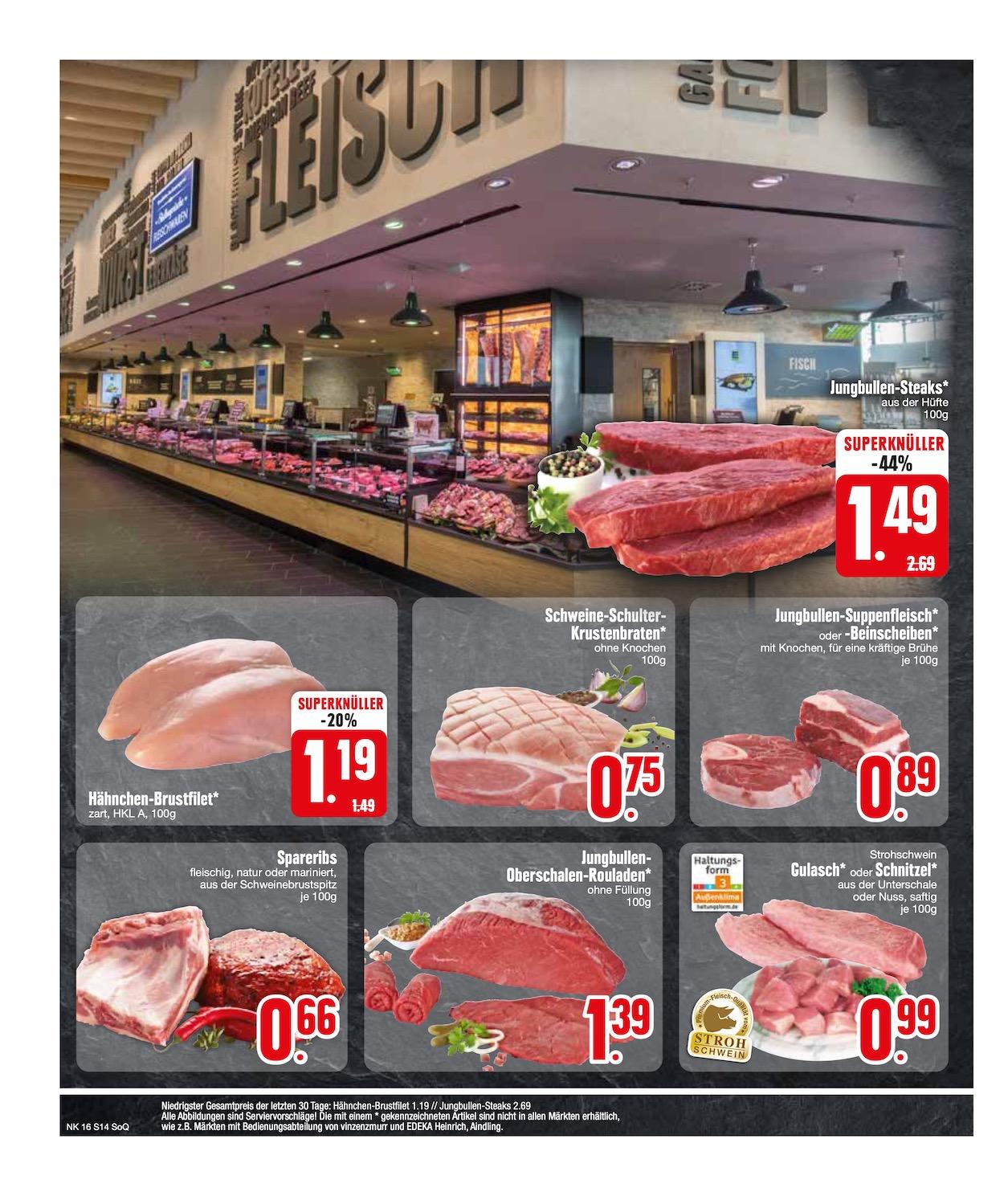 Edeka Prospekt ab Montag - Bayern Süd Seite 14