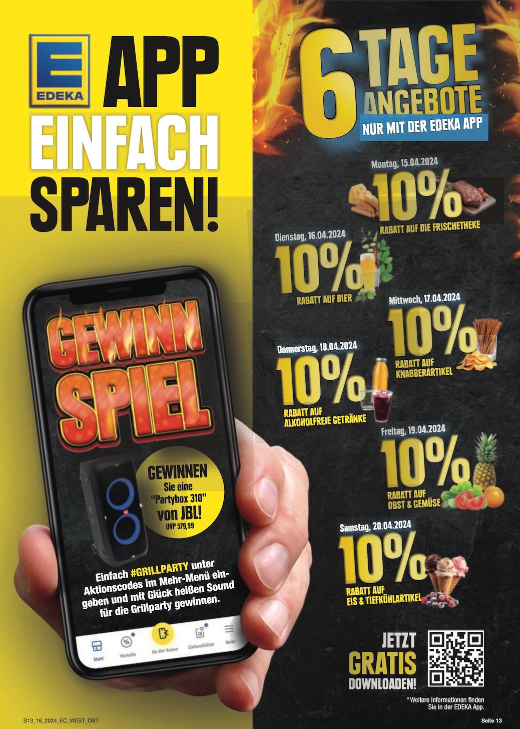 Edeka Prospekt ab Montag - Bayern Nord Seite 15