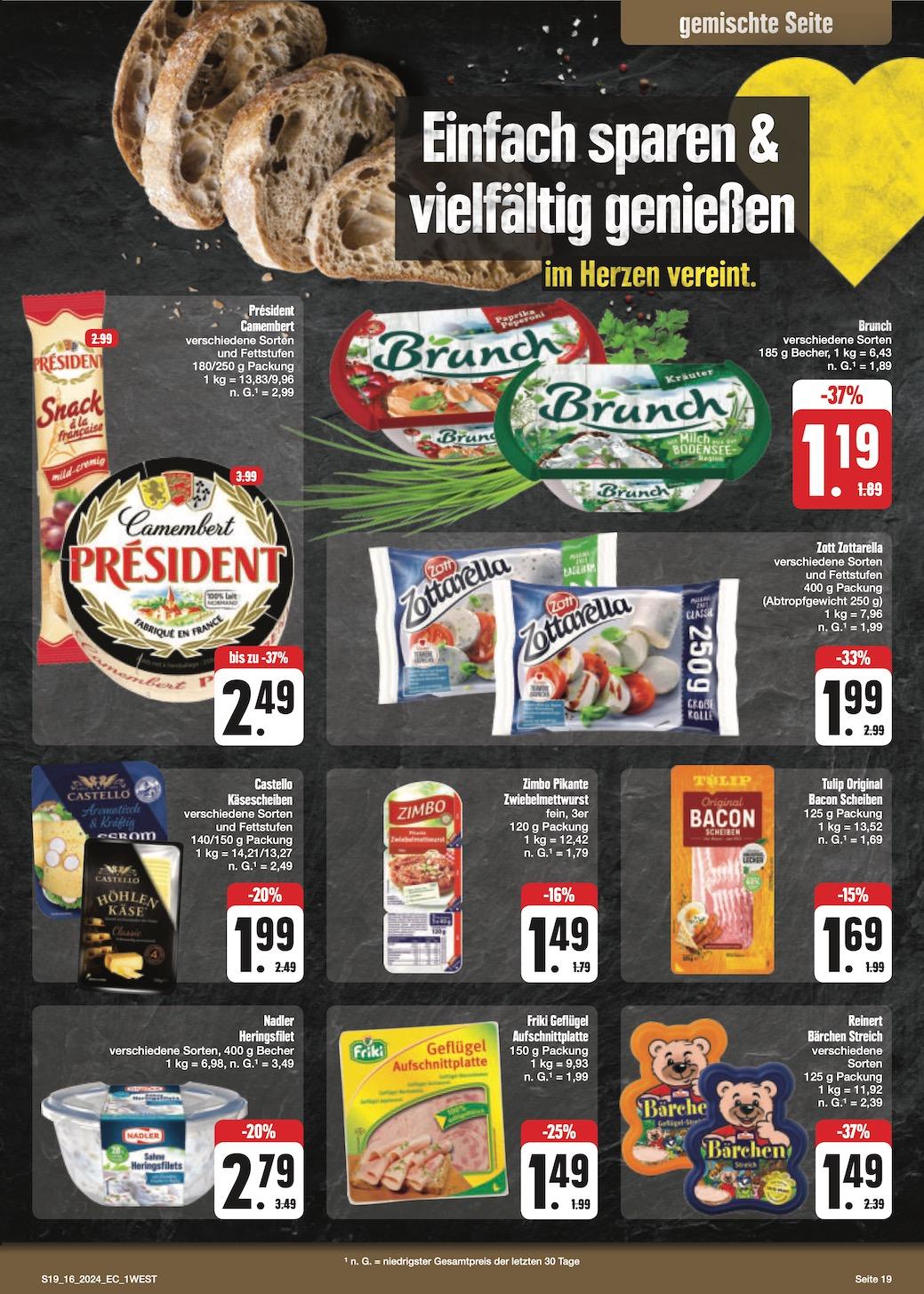 Edeka Prospekt ab Montag - Bayern Nord Seite 21