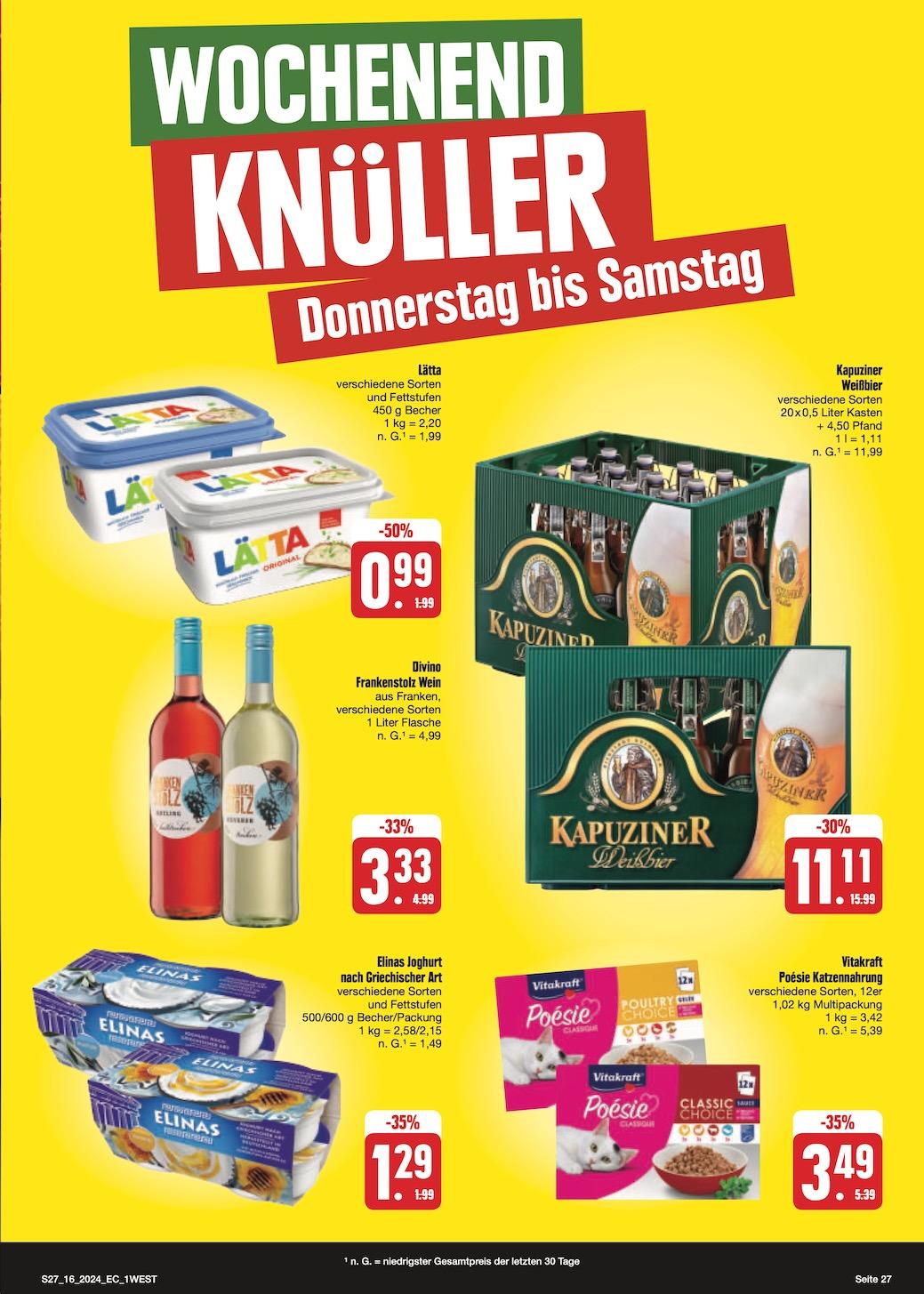 Edeka Prospekt ab Montag - Bayern Nord Seite 29