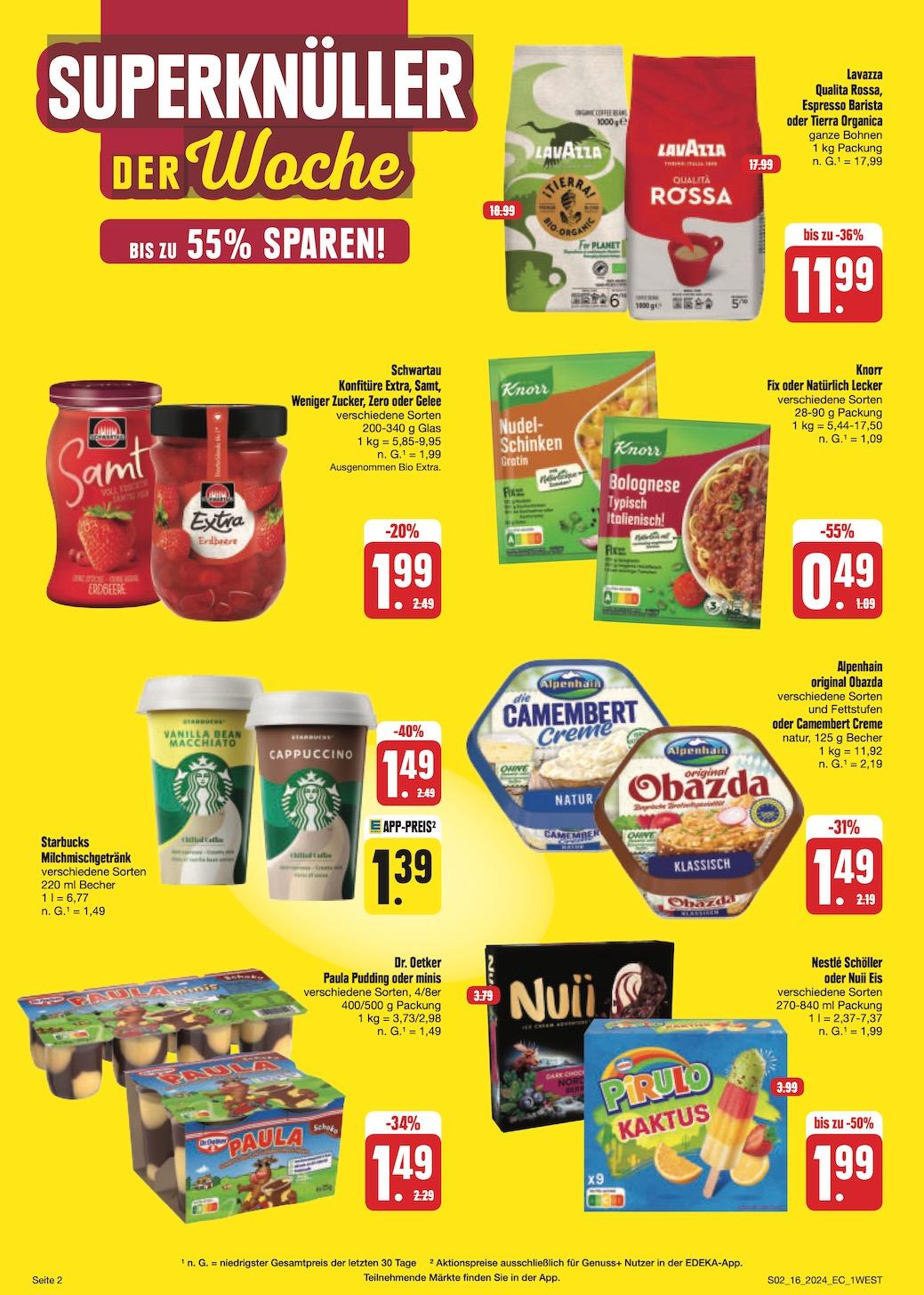 Edeka Prospekt ab Montag - Bayern Nord Seite 4