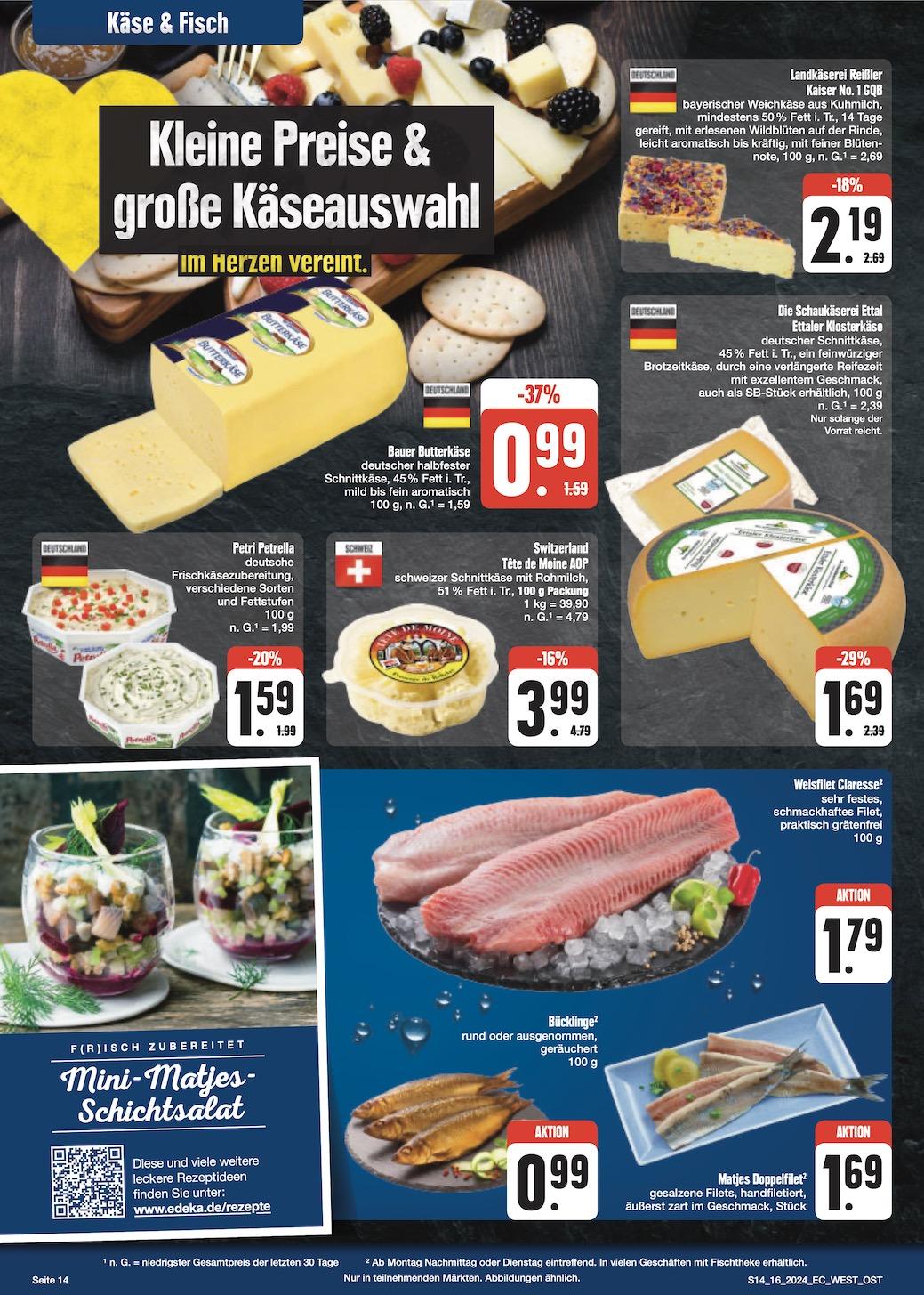 Edeka Prospekt ab Montag - Sachsen Seite 16